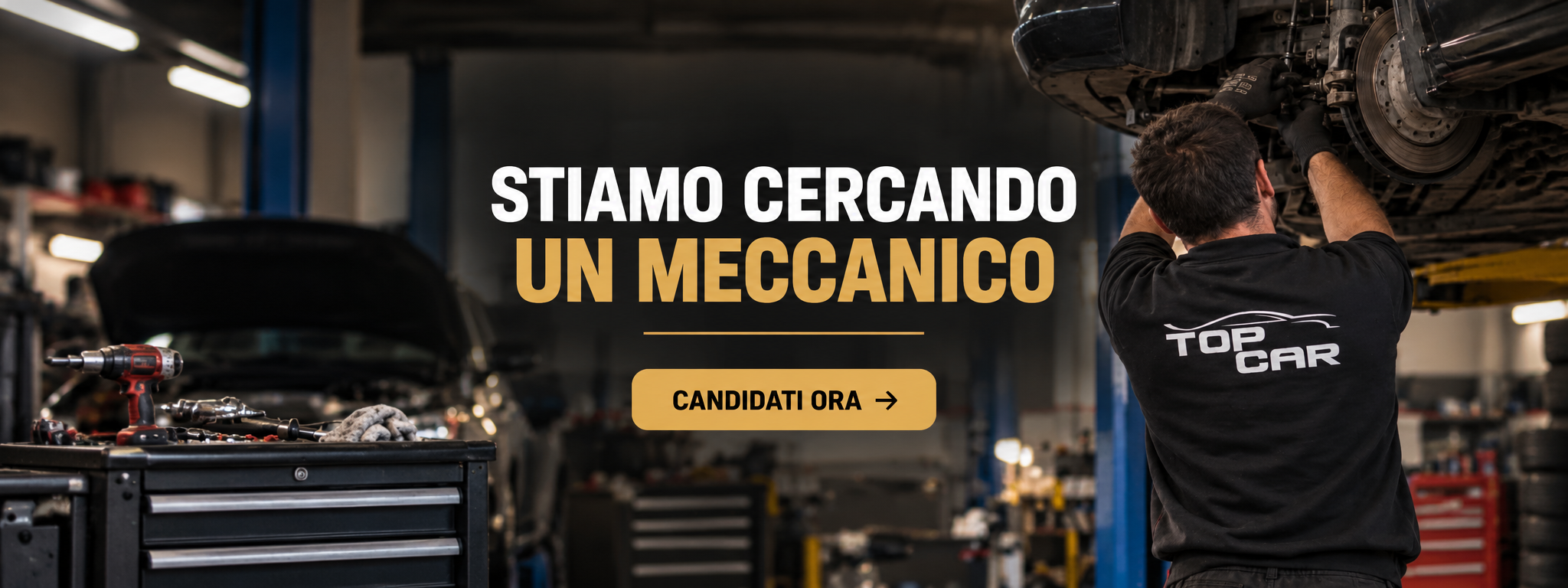 Top Car cerca un meccanico per la sede di Lonate Pozzolo