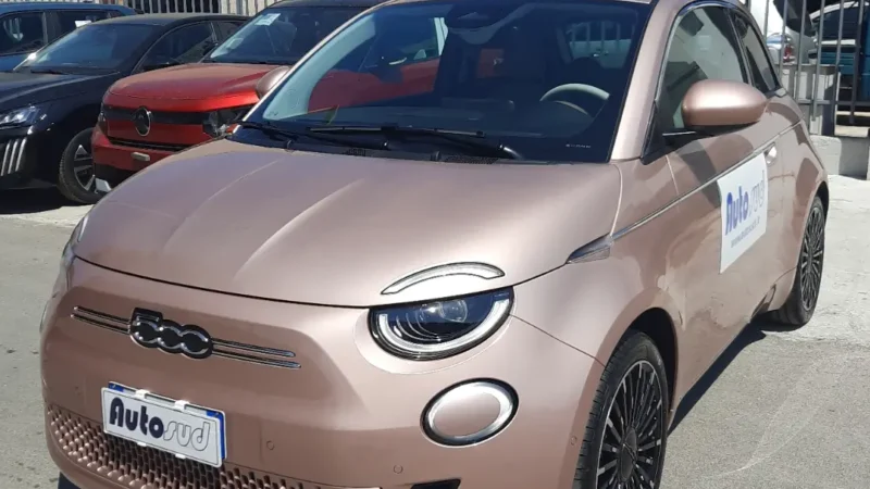 Fiat 500 Elettrica La Prima Autosud