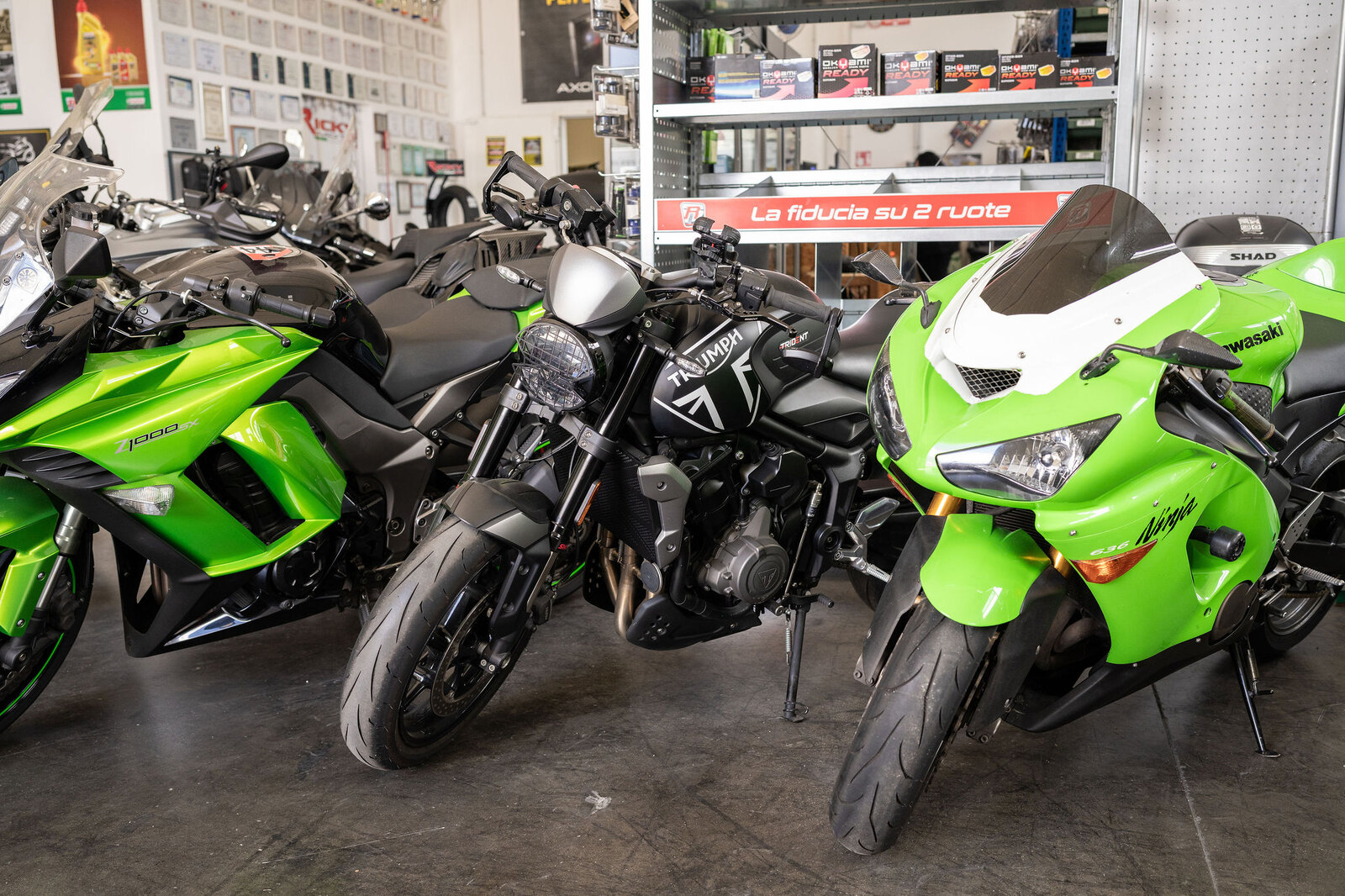 Officina moto Ride Up per manutenzione e assistenza a San Donà di Piave