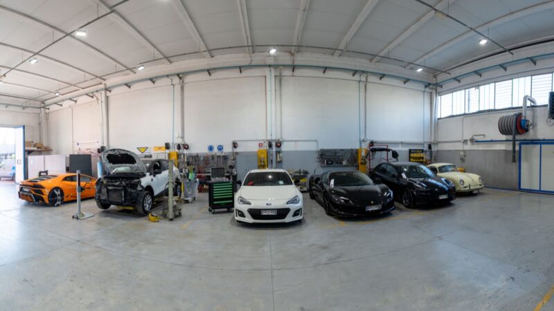 Officina carrozzeria per gestione sinistro auto