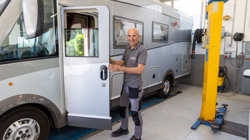 Manutenzione camper a Levata di Curtatone